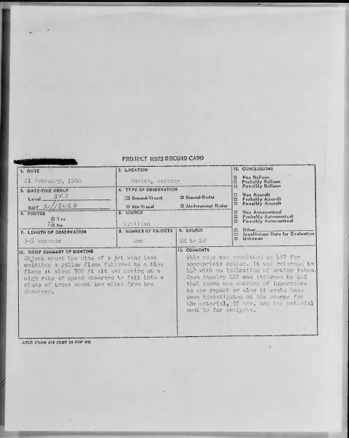 First page of 1960.02 - 6969877 - Munich, Germany