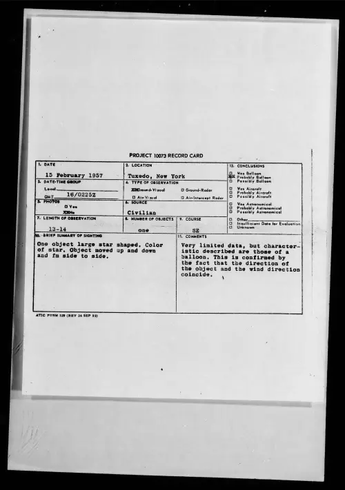 First page of 1957.02 - 6786829 - Tuxedo, New York