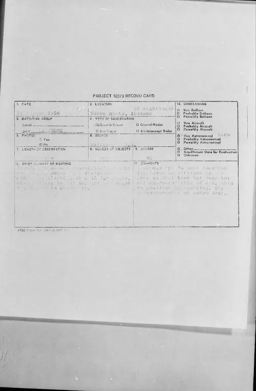 First page of 1956.08 - 6789248 - Terre Haute, Indiana