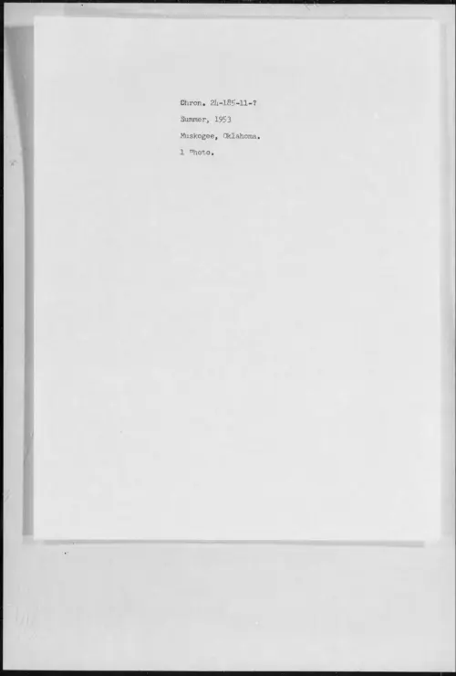 First page of 1953.Summer - 6982463 - Miskogee, Oklahoma