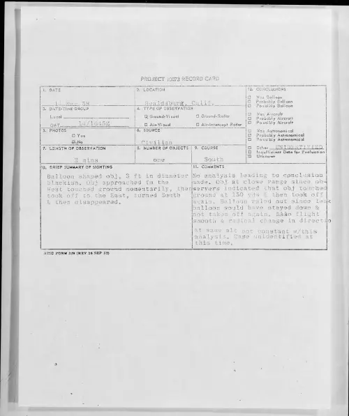 First page of 1958.03 - 6964356 - Healdsburg, Calif