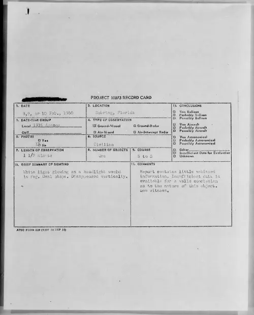 First page of 1960.02 - 6969156 - Sebring, Florida