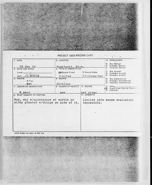 First page of 1958.01 - 6957737 - Ypsilanti, Mich