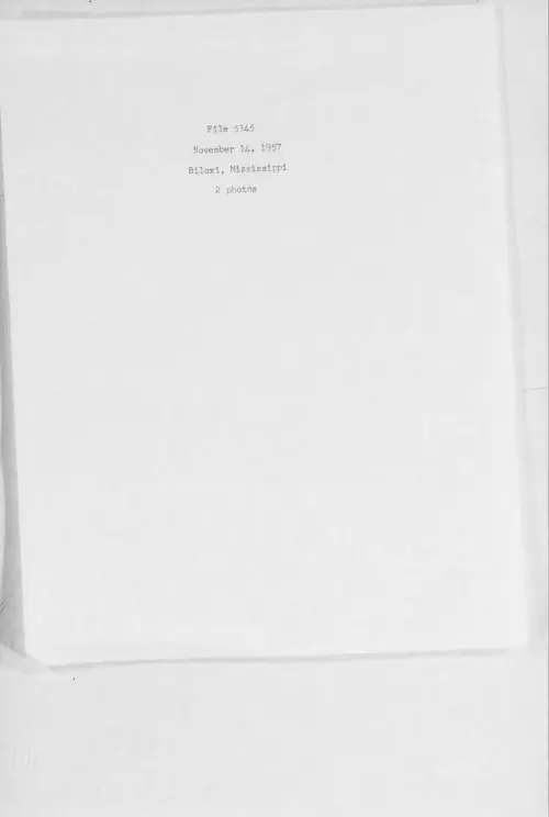 First page of 1957.11 - 6975010 - Biloxi, Mississippi (#5345)
