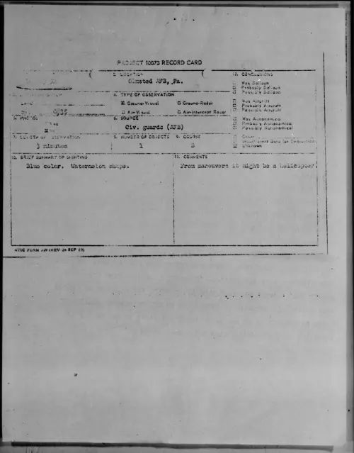 First page of 1952.xx - 6382865 - Olmsted AFB, Pa