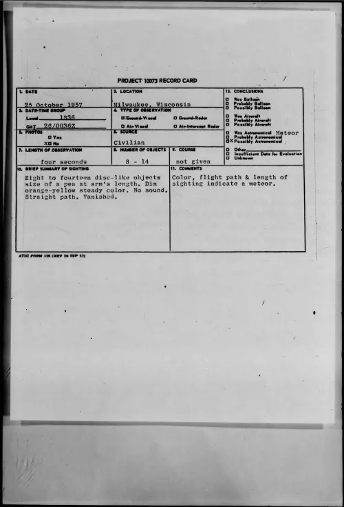 First page of 1957.10 - 7227704 - Milwaukee, Wisconsin