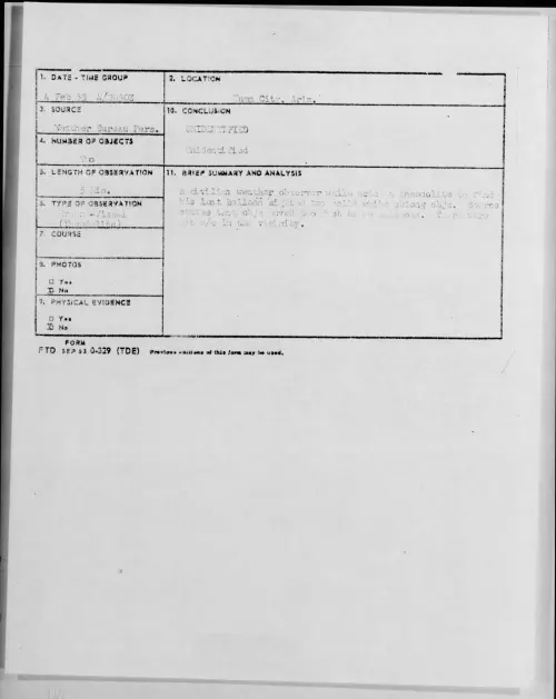 First page of 1953.02 - 9550244 - Yuma City, Ariz