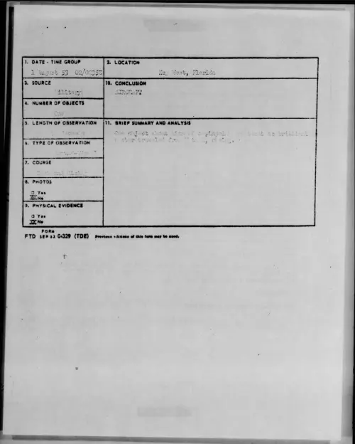 First page of 1953.08 - 6979073 - Key West, Florida