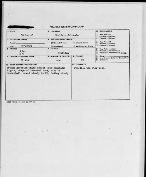 First page of 1960.09 - 8232466 - Boulder, Colorado