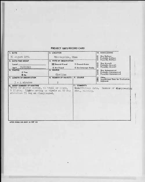 First page of 1954.08 - 8726437 - Minneapolis, Minn
