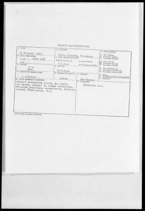 First page of 1955.01 - 6965427 - Falls Church, Virginia