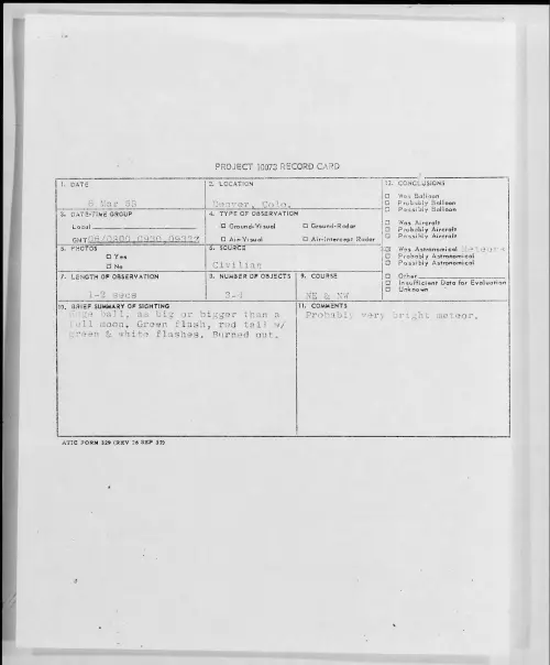 First page of 1958.03 - 6963461 - Denver, Colo