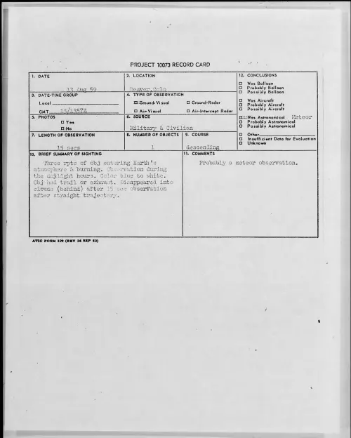 First page of 1959.08 - 8407993 - Denver, Colo
