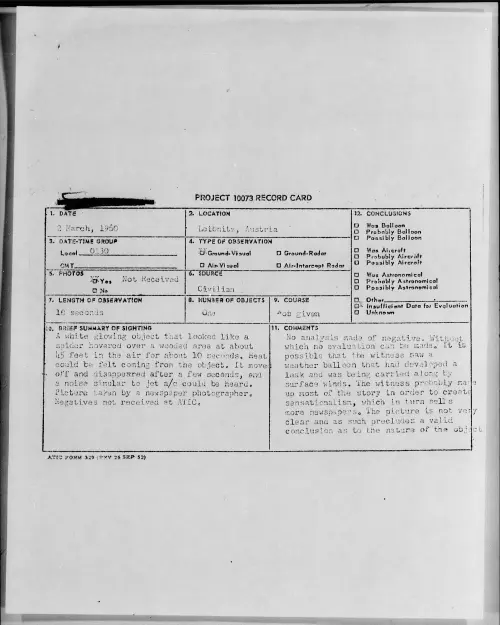First page of 1960.03 - 6970661 - Leibnitz, Austria