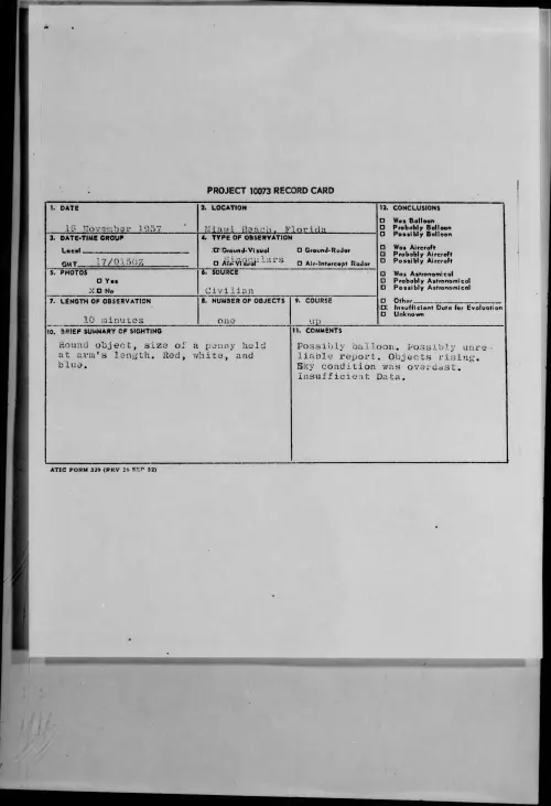 First page of 1957.11 - 6783200 - Miami Beach, Florida