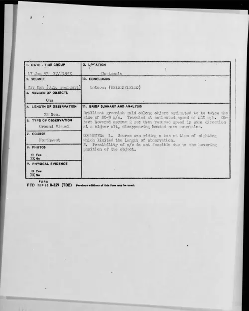 First page of 1953.01 - 9544299 - Guatemala