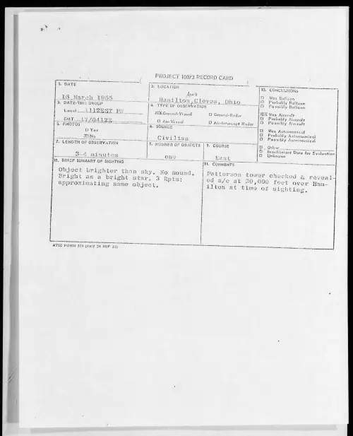 First page of 1955.03 - 6971039 - Hamilton AND Cleves, Ohio