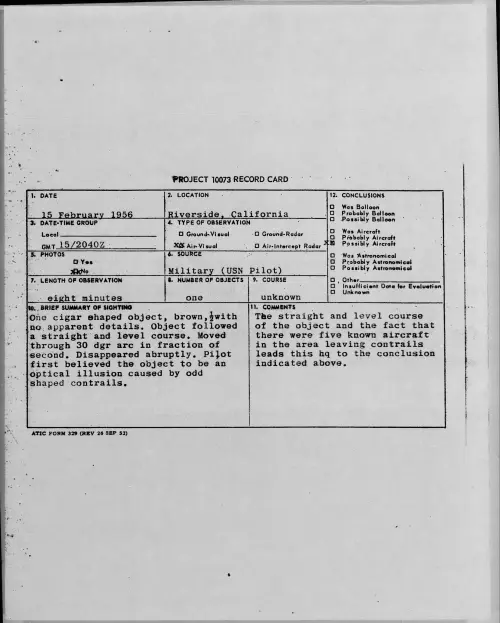 First page of 1956.02 - 7340532 - Riverside, California
