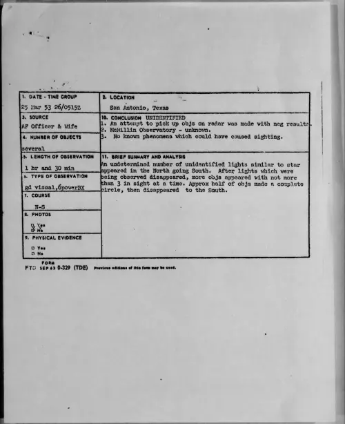 First page of 1953.03 - 6384373 - San Antonio, Texas
