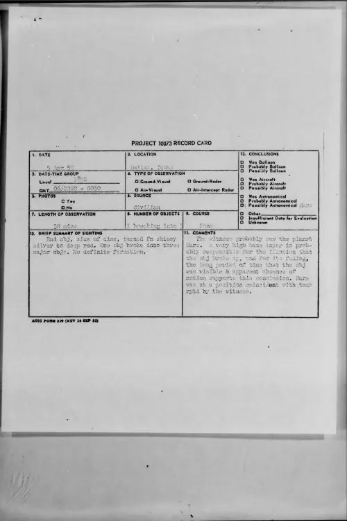 First page of 1959.04 - 9080072 - Dallas, Texas