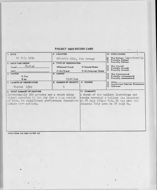 First page of 1954.07 - 8715244 - Atlantic City, New Jersey