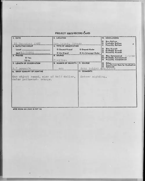 First page of 1957.11 - 6964196 - Las Vegas, Nevada