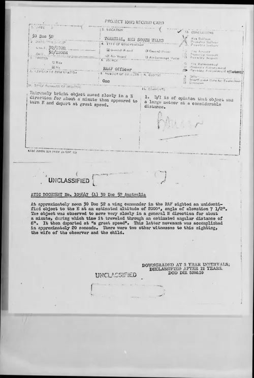 First page of 1952.12 - 9542325 - TERRIGAL, NEW SOUTH WALES