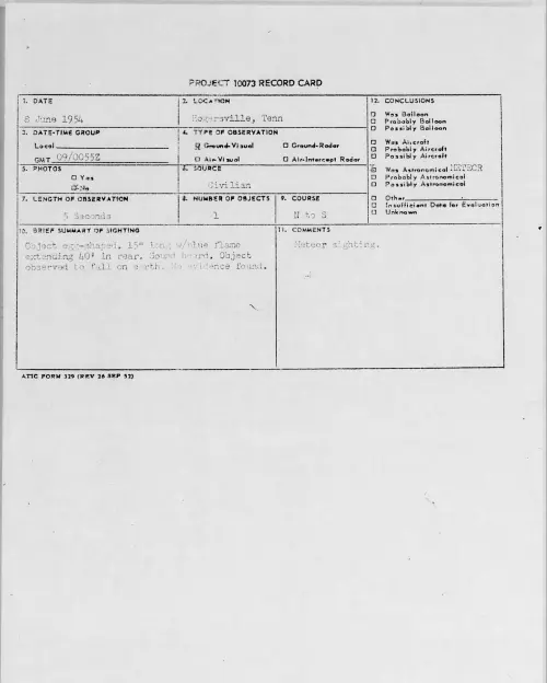 First page of 1954.06 - 8713556 - Rogersville, Tenn