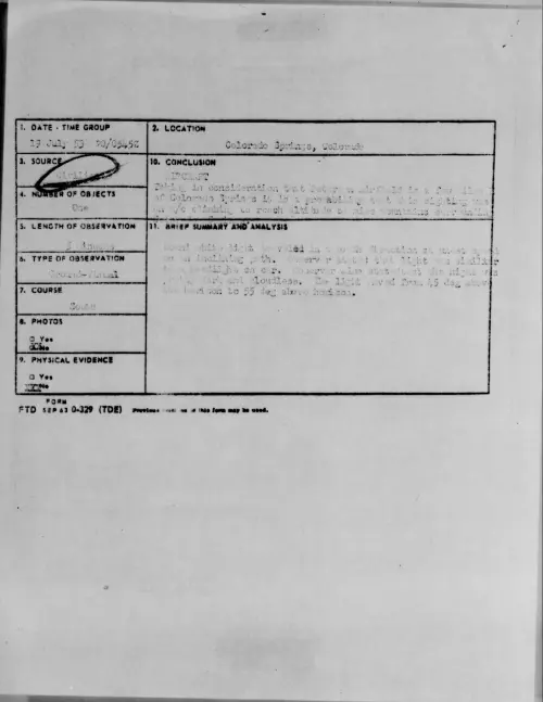First page of 1953.07 - 6978735 - Colorado Springs, Colorado