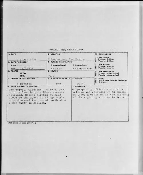 First page of 1957.04 - 6788857 - Albuquerque, New Mexico