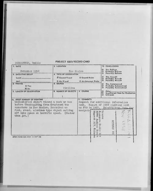 First page of 1958.11 - 7201904 - New Mexico
