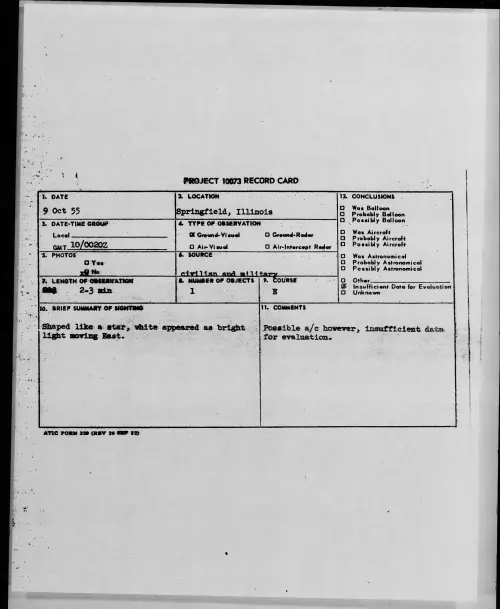 First page of 1955.10 - 7339602 - Springfield, Illinois