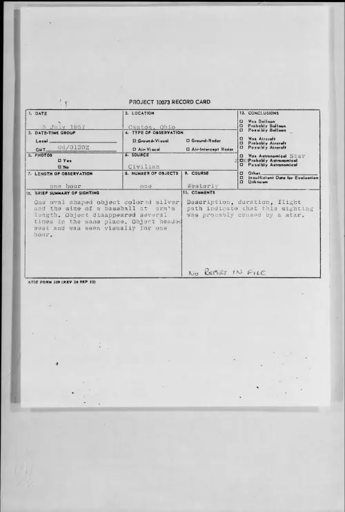 First page of 1957.07 - 6960739 - Canton, Ohio