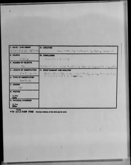 First page of 1953.11 - 6982447 - Pepperrell AFB, Newfoundland, Thule, Greenland
