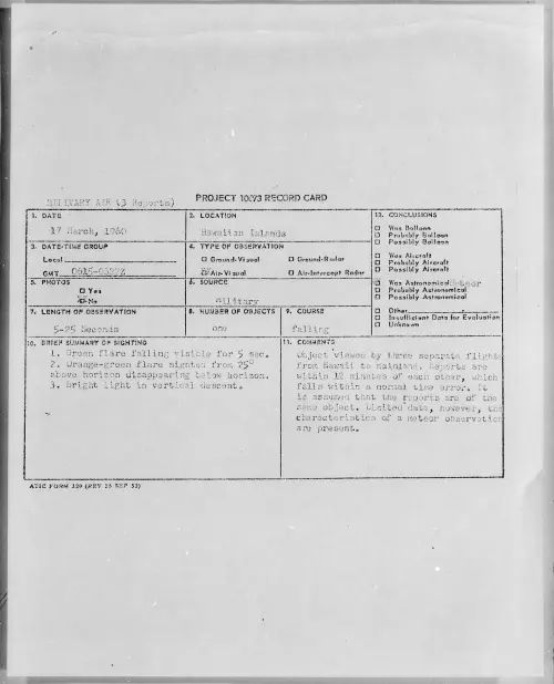 First page of 1960.03 - 6971376 - Hawaiian Islands