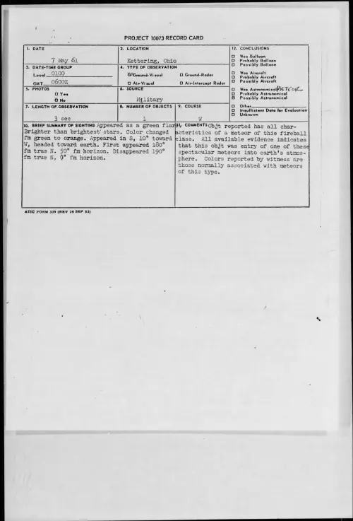 First page of 1961.05 - 8682396 - Kettering, Ohio
