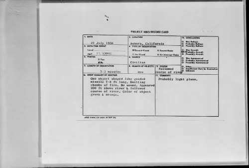 First page of 1956.07 - 6787342 - Auburn, California