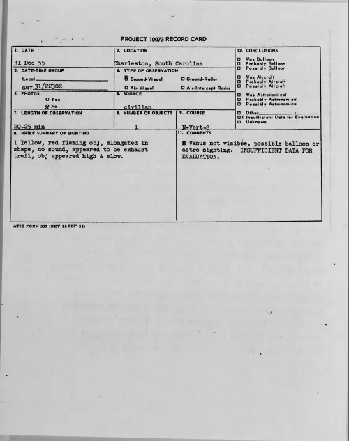First page of 1955.12 - 7340144 - Charleston, South Carolina