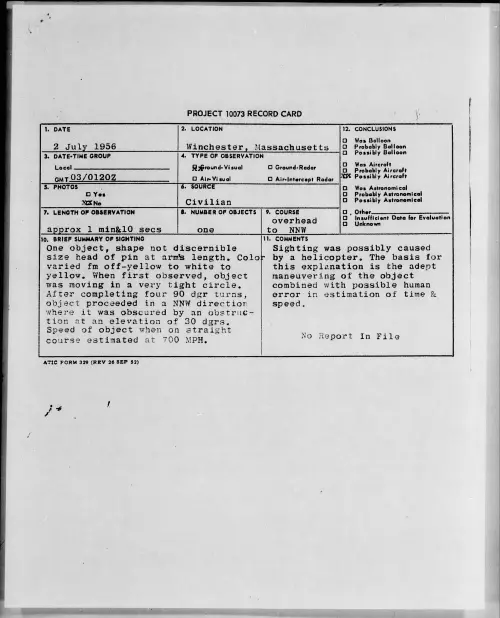 First page of 1956.07 - 6786795 - Winchester, Massachusetts