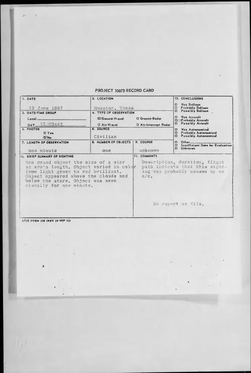 First page of 1957.06 - 6958854 - Houston, Texas