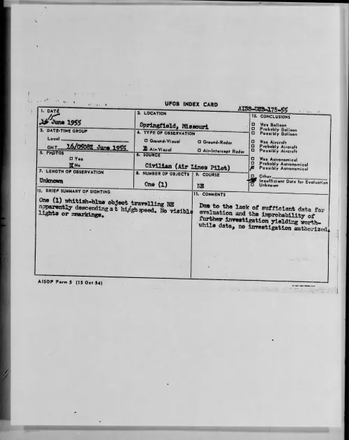 First page of 1955.06 - 6965937 - Springfield, Missouri