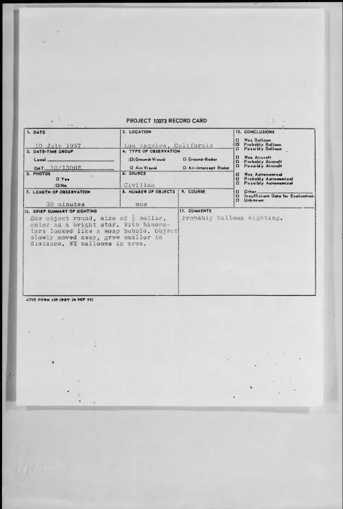 First page of 1957.07 - 6960917 - Los Angeles, California