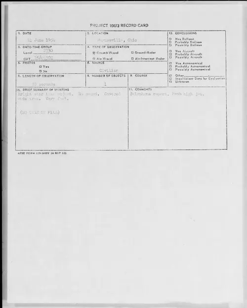 First page of 1954.06 - 8714242 - Waynesville, Ohio