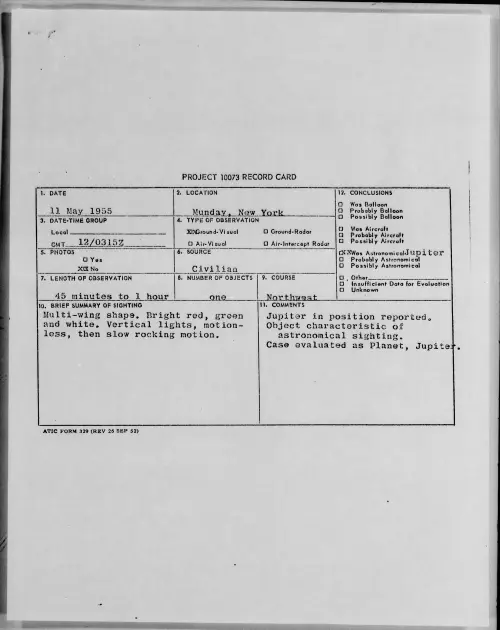 First page of 1955.05 - 6960250 - Munday, New York