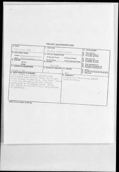 First page of 1954.12 - 6963446 - Edenton, North Carolina