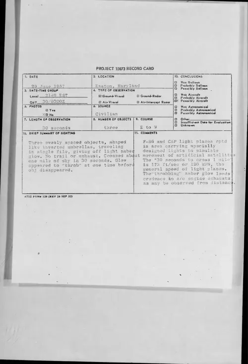 First page of 1957.06 - 6960161 - Easton, Maryland