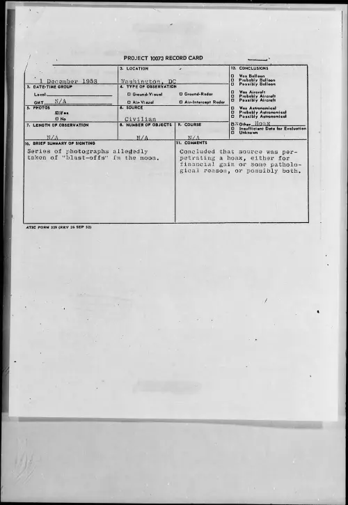 First page of 1958.12 - 7204061 - Washington, DC
