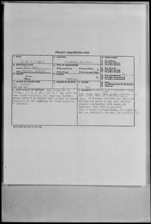 First page of 1961.07 - 8295756 - Plainview, New York