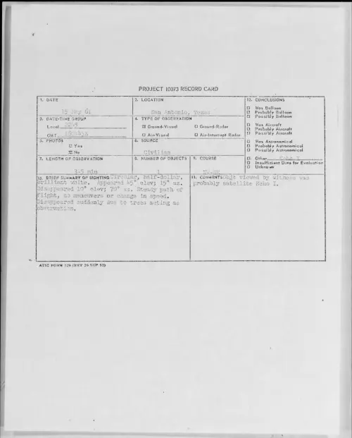 First page of 1961.05 - 8684022 - San Antonio, Texas