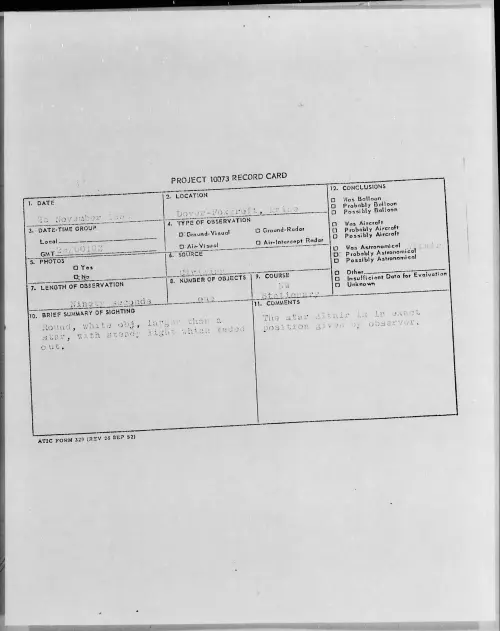 First page of 1958.11 - 7202950 - Dover-Foxcroft, Maine